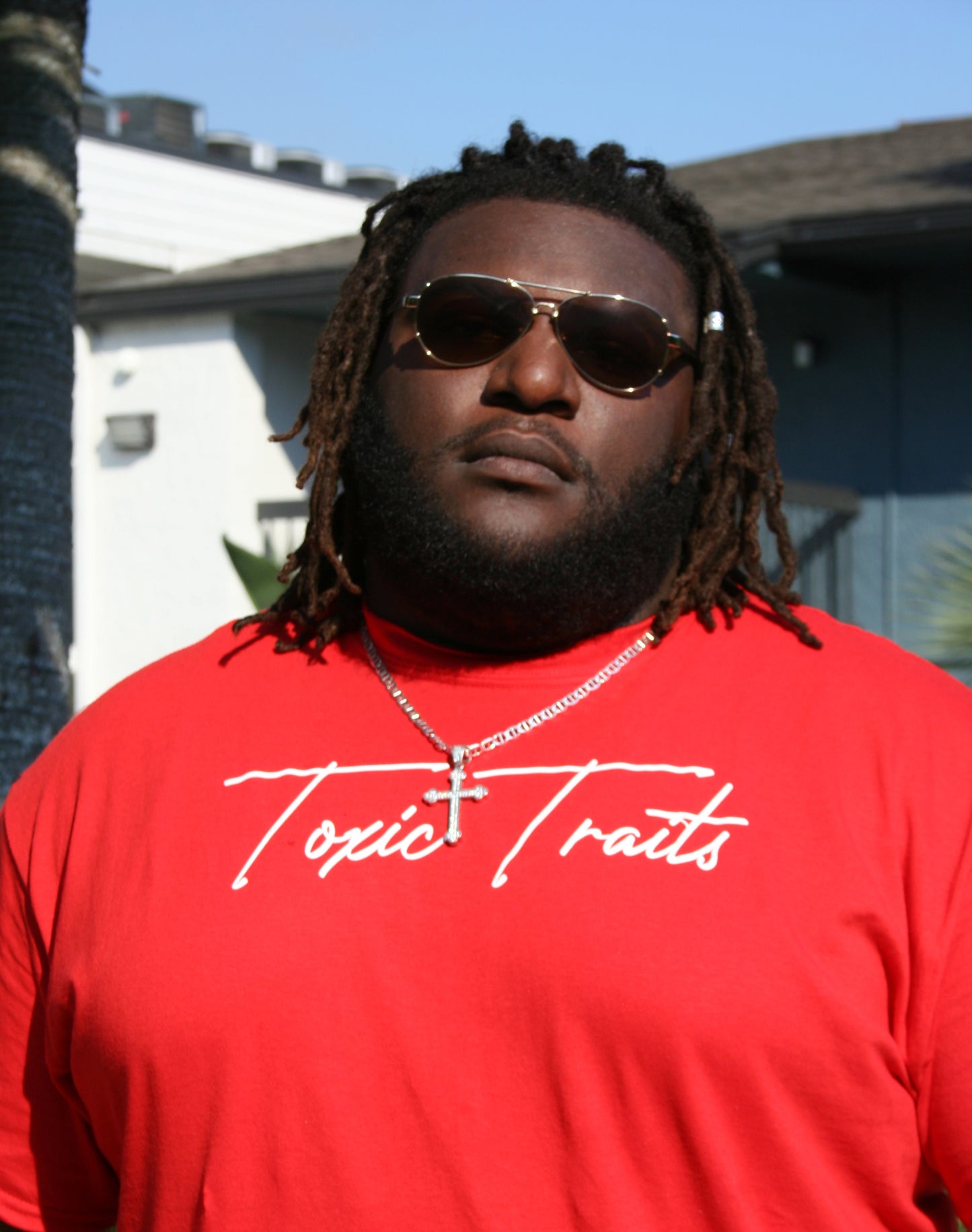 LIMITED EDITION TOXIC TRAITS TEE (RED/WHITE)